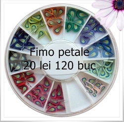 Rondel fimo lacrima pentru nail art